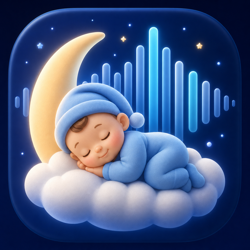 Ícone do aplicativo BabySleep Ruído Branco